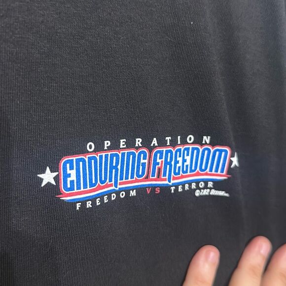 Vintage 7.62 Design Mens Black 90's Distinctive MIlitary Apparel T-Shirt Size XL - Picture 6 of 8